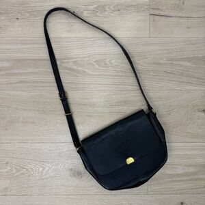 Madewell Black The Abroad Shoulder Bag